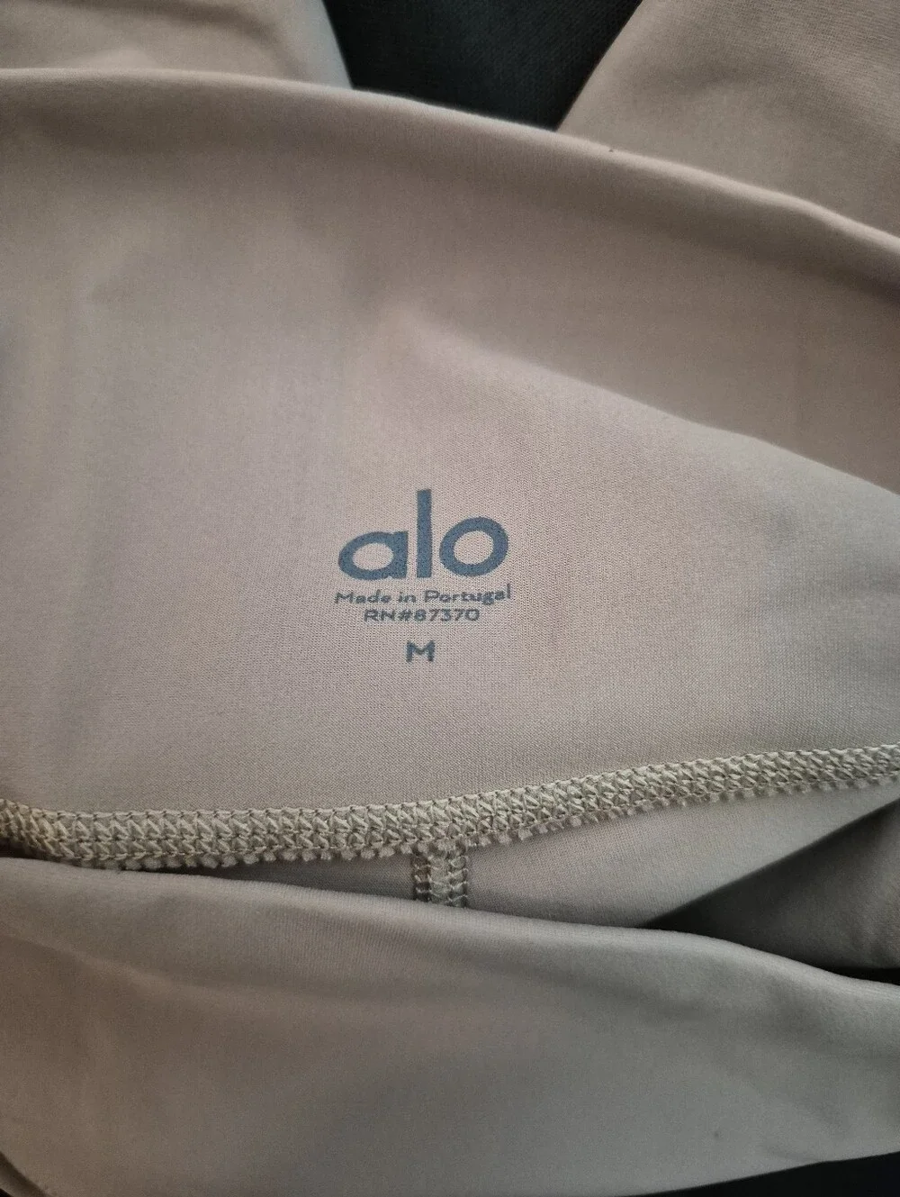 S) ALO Yoga Dusty Rose Ripped Warrior High Waist Full Length Leggings
